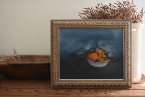 Clementines in Blue