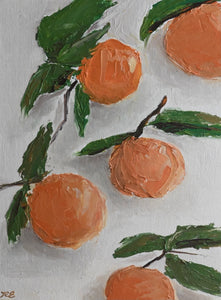 Oranges with Stems